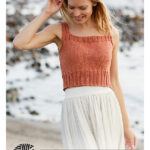 Spiced Breeze Stocking Stitch Top Free Knitting Pattern