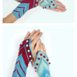 Wrist Cuffs Hamburg Ahoi Knitting Pattern