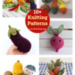 10+ Fruit and Vegetables Knitting Pattern