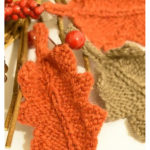 Autumn Leaf Free Knitting Pattern