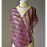 Bias Stripe Scarf Free Knitting Pattern