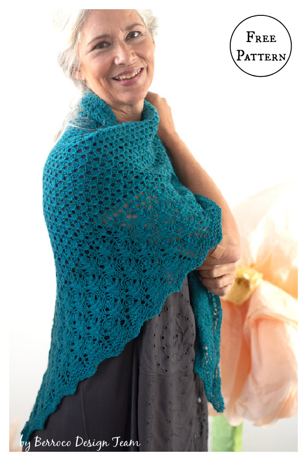 Desdemona Lace Shawl Free Knitting Pattern