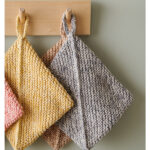 Double-Thick Pot Holder Free Knitting Pattern