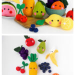 Fruity Friends Toy for Kids Free Knitting Pattern