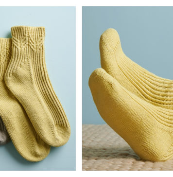 House Socks Free Knitting Pattern