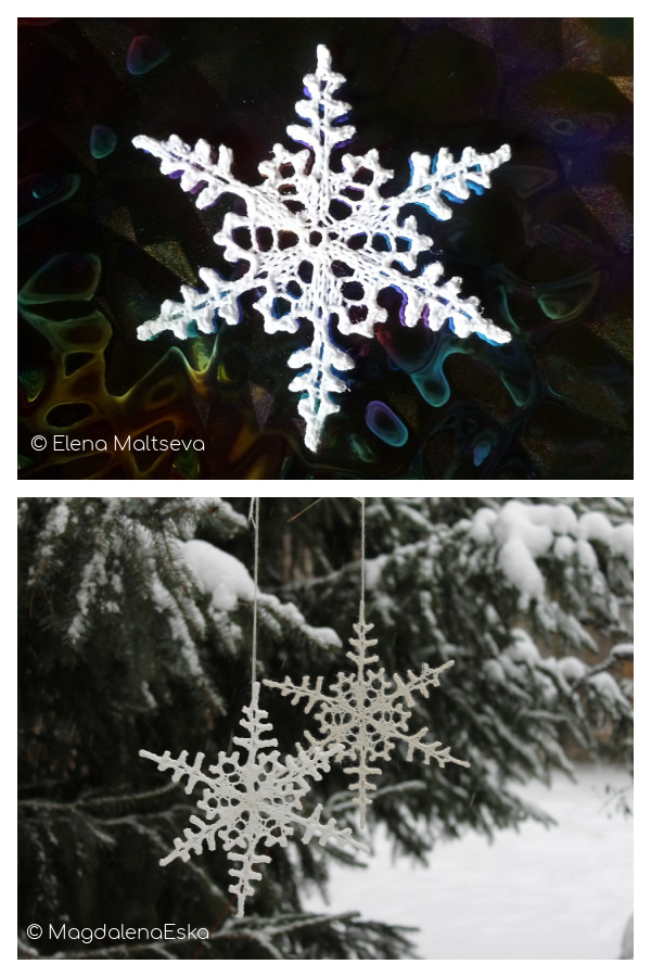 Let it Snowflake Free Knitting Pattern