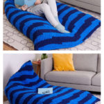 Lounger Pillow Free Knitting Pattern