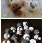 Mushroom Free Knitting Pattern