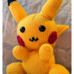 Petit Pikachu Amigurumi Pokemon Doll Free Knitting Pattern