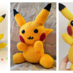 Pikachu Amigurumi Pokemon Doll Knitting Pattern