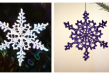 Snowflake Free Knitting Pattern