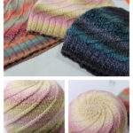 Bewind Spiral Hat Free Knitting Pattern