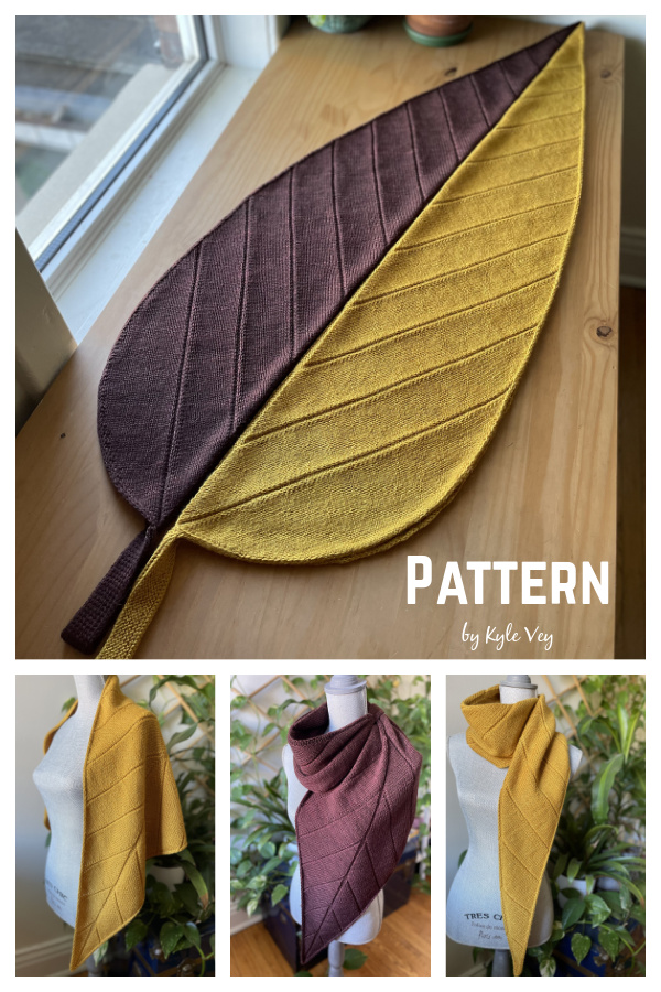 Fallen Shawl Knitting Pattern