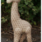 Geoffrey Giraffe Free Knitting Pattern