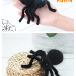 Halloween Spider Knitting Pattern