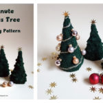 Last Minute Xmas Tree Free Knitting Pattern