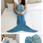 Mermaid Blanket Knitting Pattern