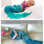 Mermaid Tail Blanket Knitting Patterns