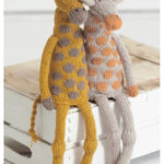 Noah’s Ark Giraffes Free Knitting Pattern