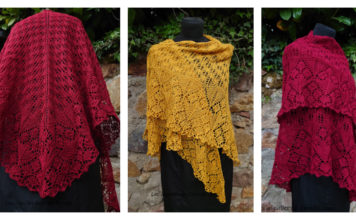 Plaisir Lace Shawl Free Knitting Pattern