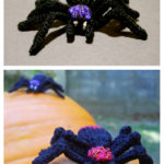 Sparkly Spider Amigurumi Free Knitting Pattern