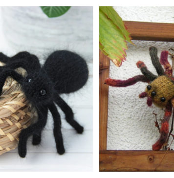Spider Amigurumi Knitting Patterns