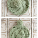 Springtime Picholine Beret Hat Free Knitting Pattern