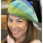 Tammy the Top Opera Beret Hat Knitting Pattern
