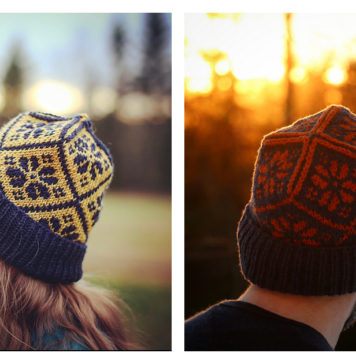The Shine On Hat Free Knitting Pattern