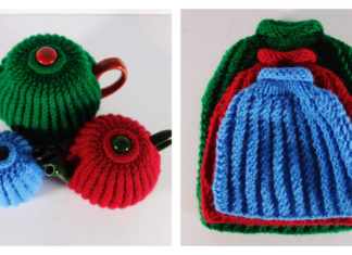 Twisted Tea Cosies Free Knitting Pattern
