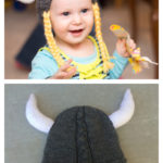 Baby Viking Hat Free Knitting Pattern