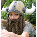 Bearded Viking Helmet Knitting Pattern