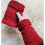Bramble Wristwarmers Free Knitting Pattern