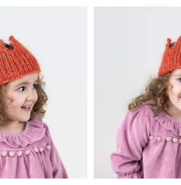 Crown Headband Free Knitting Pattern