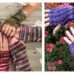 Easy Wristwarmers Free Knitting Pattern