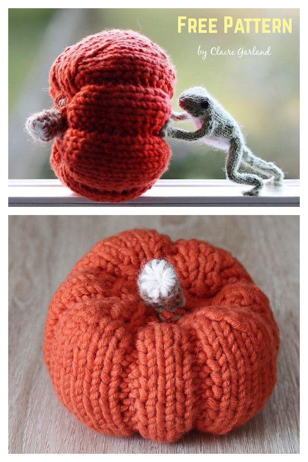 Everlasting Pumpkin Free Knitting Pattern