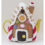 Gingerbread House Tea Cosy Knitting Pattern