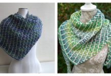 Just Mosaic It Shawl Free Knitting Pattern