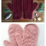 Simple Autumn Mittens Knitting Pattern