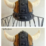 Viking Hat Knitting Pattern