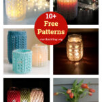 10+ Mason Jar Cover Free Knitting Pattern