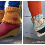 Ankle Warmers Free Knitting Pattern