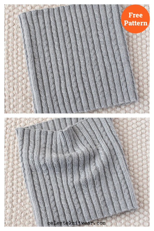 Crossroads Cowl Free Knitting Pattern