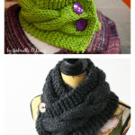 Quick Cable Cowl Free Knitting Pattern