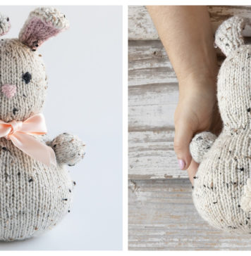 Roly-Poly Bunny Free Knitting Pattern