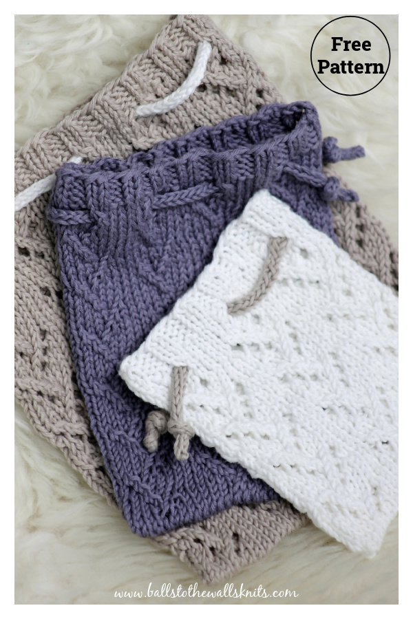 Something Special Gift Bags Free Knitting Pattern