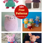 10+ Amigurumi Pig Free Knitting Patterns