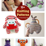 10+ Monster Knitting Patterns