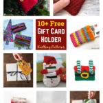 Christmas Gift Card Holder Free Knitting Pattern