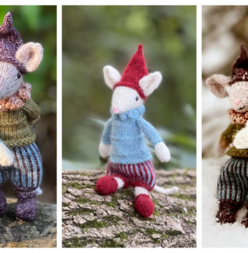 Elf Mouse Free Knitting Pattern
